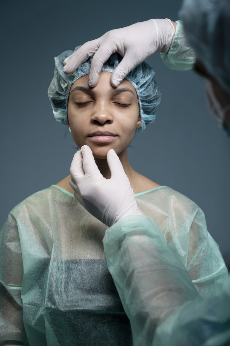 front-view-patient-wearing-hospital-gown